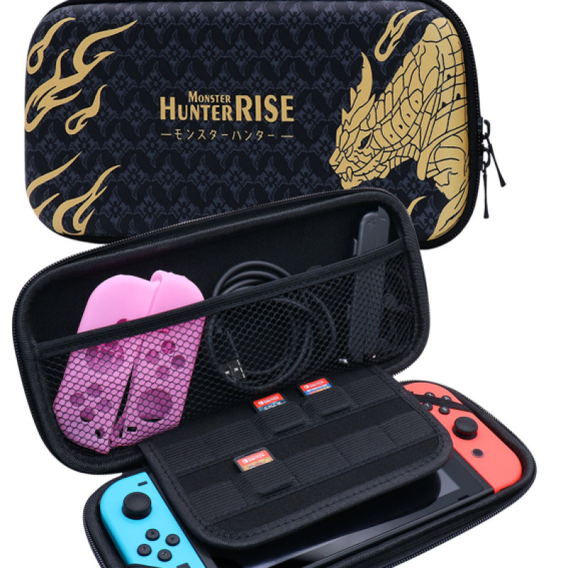 Чехол Monster Hunter RISE для Nintendo Switch / OLED + накладки!