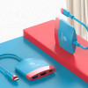 Type-C 3.1 — HDMI адаптер перехідник HAGIBIS USB Hub для Nintendo Switch / OLED Red-Blue