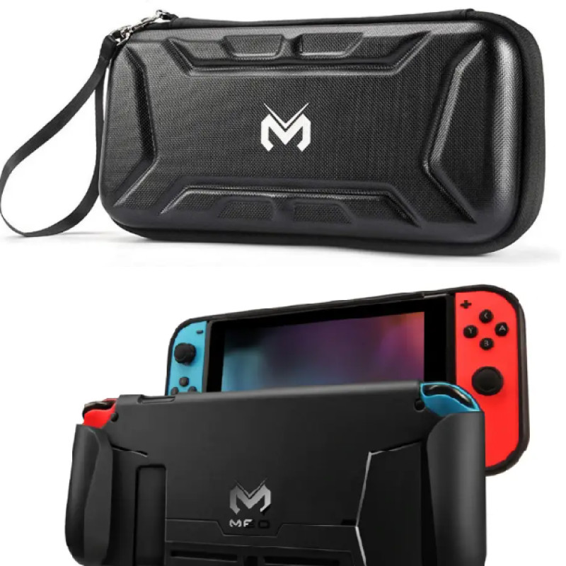 Чохол кейс MEO під Grip Case для Nintendo Switch / OLED / Кейс + бампер MEO