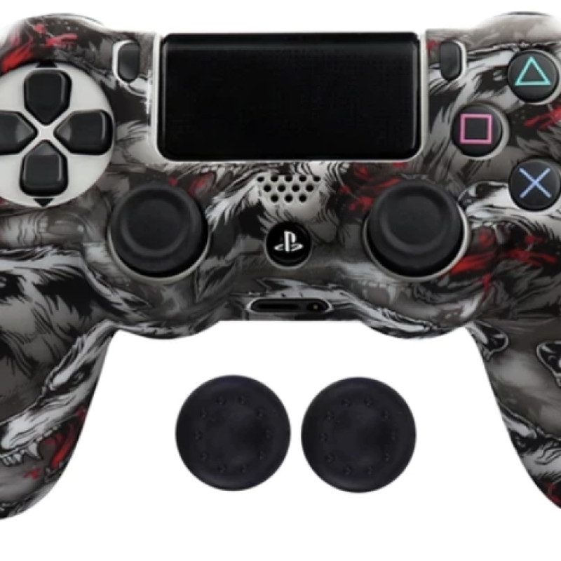 Силіконовий чохол Ralan для геймпада Dualshock 4/PS4/Wolf