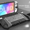 Захисний бампер HeysTop для Nintendo Switch OLED Diamond + 6 накладок на стіки