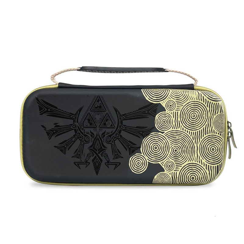 Захисний мегакомплект Zelda сумка для Nintendo Switch OLED/Yellow + Бампер XZT + 2 накладки + Захисне скло Захисний мегакомплект Zelda сумка для Nintendo Switch OLED/Yellow + Бампер XZT + 2 накладки + Захисне скло