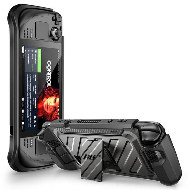 Захисний протиударний чохол бампер SUPCASE UBpro для Steam Deck, Steam Deck Oled, Black