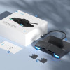 Зарядна станція Hagibis YC-ASC02 6в1 з вт з RGB підсвіткой Lenovo Legion Go Чорний