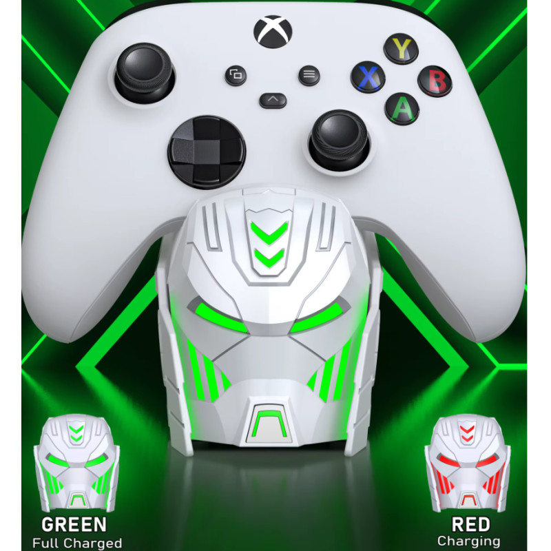 Док-станція BEBONCOOL Predator для геймпадів Xbox Series X/S/One/Elite з батареями по 5520 mAh Док-станція BEBONCOOL Predator для геймпадів Xbox Series X/S/One/Elite з батареями по 5520 mAh