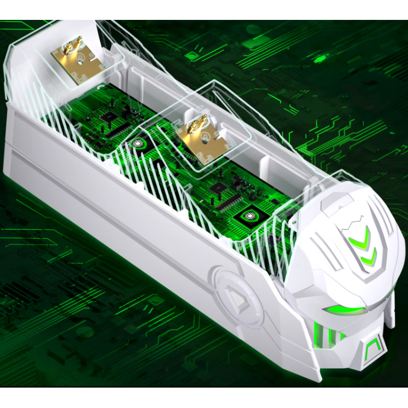 Док-станція BEBONCOOL Predator для геймпадів Xbox Series X/S/One/Elite з батареями по 5520 mAh Док-станція BEBONCOOL Predator для геймпадів Xbox Series X/S/One/Elite з батареями по 5520 mAh
