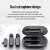 Петличний подвійний мікрофон Xiaomi Mijia Type-C, бездротовий мікрофон для Android IPhone Black Петличний подвійний мікрофон Xiaomi Mijia Type-C, бездротовий мікрофон для Android IPhone Black