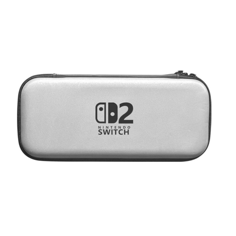 Переносний чохол для Nintendo Switch 2, жорстка сумка для зберігання аксесуарів Nintendo 2 Сірий