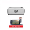 Переносний чохол для Nintendo Switch 2, жорстка сумка для зберігання аксесуарів Nintendo 2 Сірий