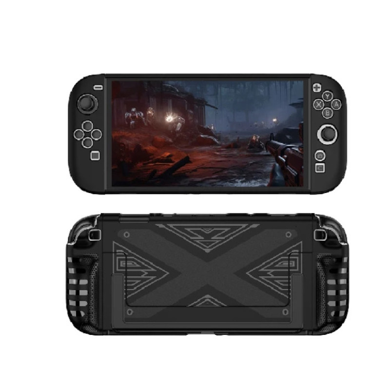 Захисний протиударний чохол бампер з TPU для ігрової консолі Nintendo Switch 2 Чорний