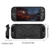 Захисний протиударний чохол бампер з TPU для ігрової консолі Nintendo Switch 2 Чорний