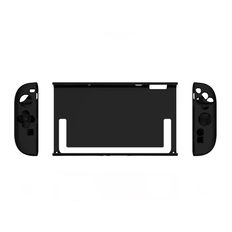 Захисний протиударний чохол бампер з TPU для ігрової консолі Nintendo Switch 2 Чорний Захисний протиударний чохол бампер з TPU для ігрової консолі Nintendo Switch 2 Чорний