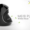 Безшумна бездротова вертикальна миша Delux M618 Plus Безшумна бездротова вертикальна миша Delux M618 Plus