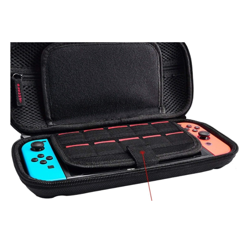 Тканинний чохол-кейс із ручкою для Nintendo Switch/OLED/Синій Тканинний чохол-кейс із ручкою для Nintendo Switch/OLED/Синій