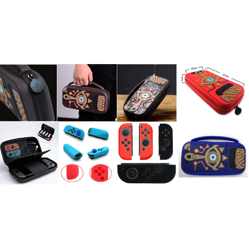 Чохол-сумка оригінал Deluxe Zelda кейс для Nintendo Switch / OLED / Стекла Синій Чохол-сумка оригінал Deluxe Zelda кейс для Nintendo Switch / OLED / Стекла Синій