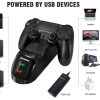 Зарядний пристрій док-станція DOBE для DualShock 4 / PS4 / PS4 Slim / PS4 Pro