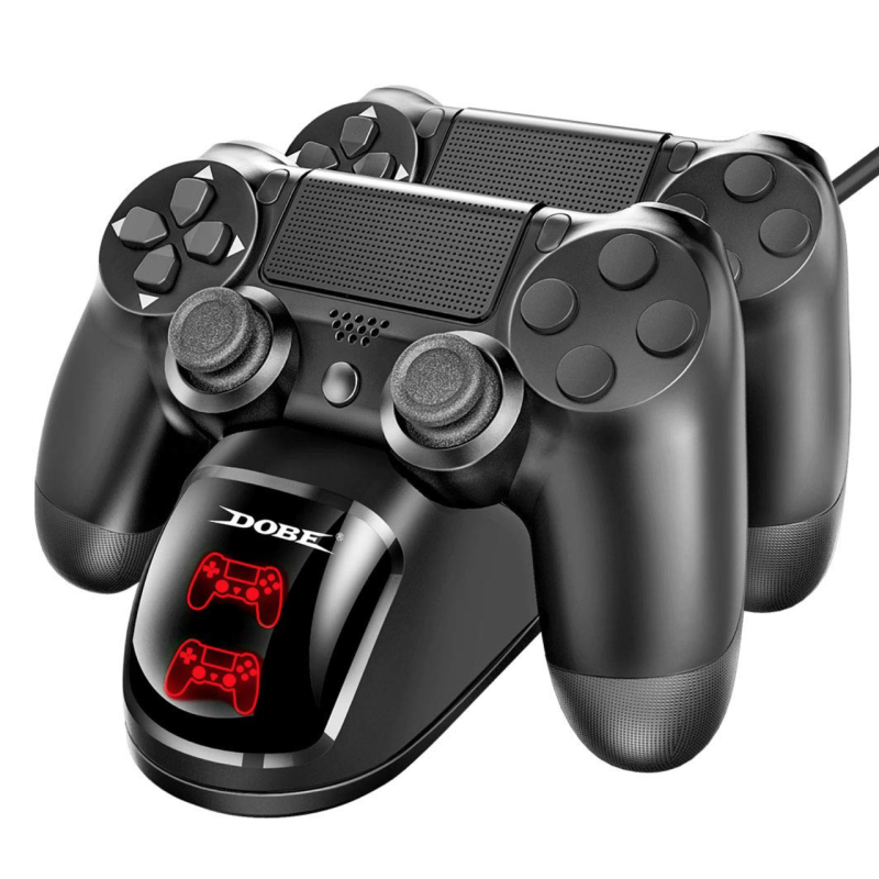 Зарядний пристрій док-станція DOBE для DualShock 4 / PS4 / PS4 Slim / PS4 Pro Зарядний пристрій док-станція DOBE для DualShock 4 / PS4 / PS4 Slim / PS4 Pro