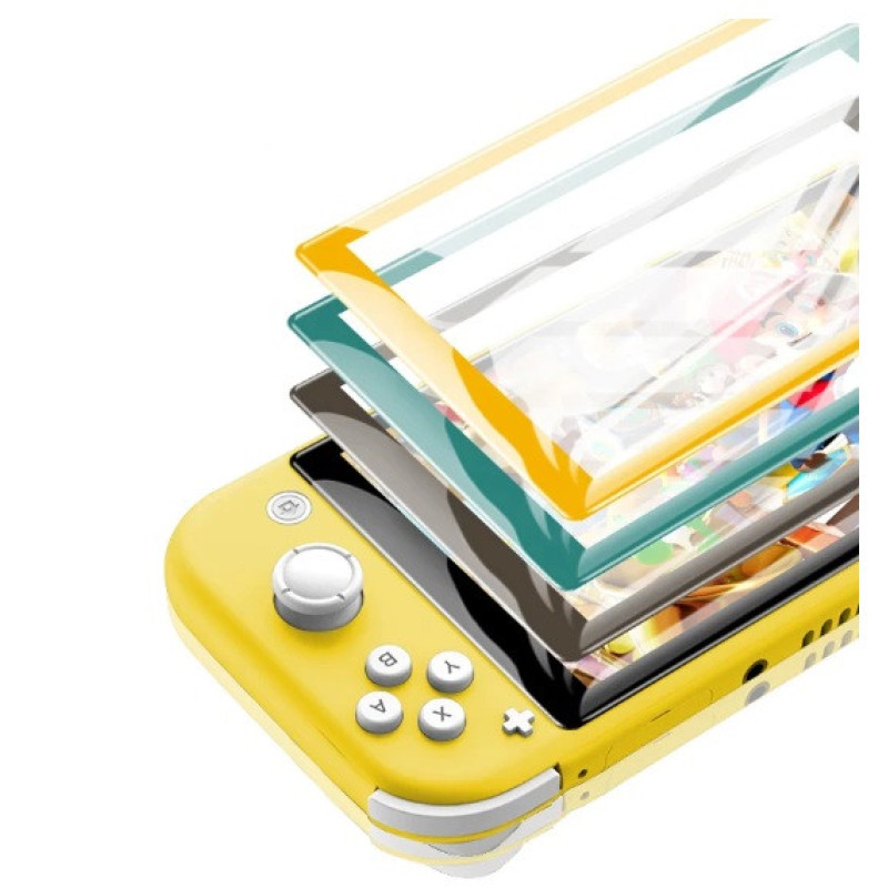 Захисне скло з кольоровою рамкою VGBUS для Nintendo Switch Lite Зелений Захисне скло з кольоровою рамкою VGBUS для Nintendo Switch Lite Зелений