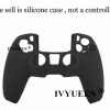 Силіконовий чохол BUBM для геймпада DualSense PS5 + накладки / Червоний Силіконовий чохол BUBM для геймпада DualSense PS5 + накладки / Червоний