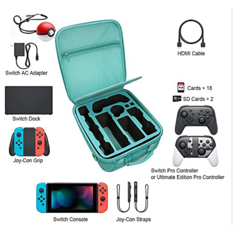 Travel кейс Vertical Animal Crossing з ручкою для Nintendo Switch/OLED/ Travel кейс Vertical Animal Crossing з ручкою для Nintendo Switch/OLED/