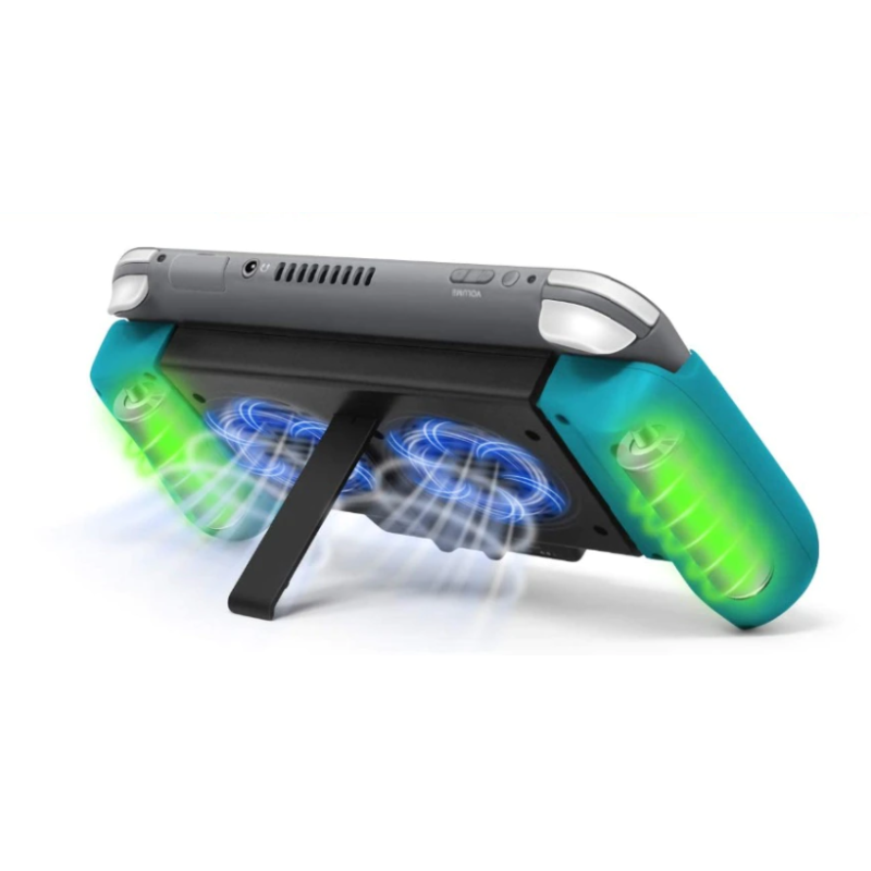 Чохол акумулятор на 6000 mAh з вентиляторами iPlay для Nintendo Switch, Oled, Lite Black Чохол акумулятор на 6000 mAh з вентиляторами iPlay для Nintendo Switch, Oled, Lite Black