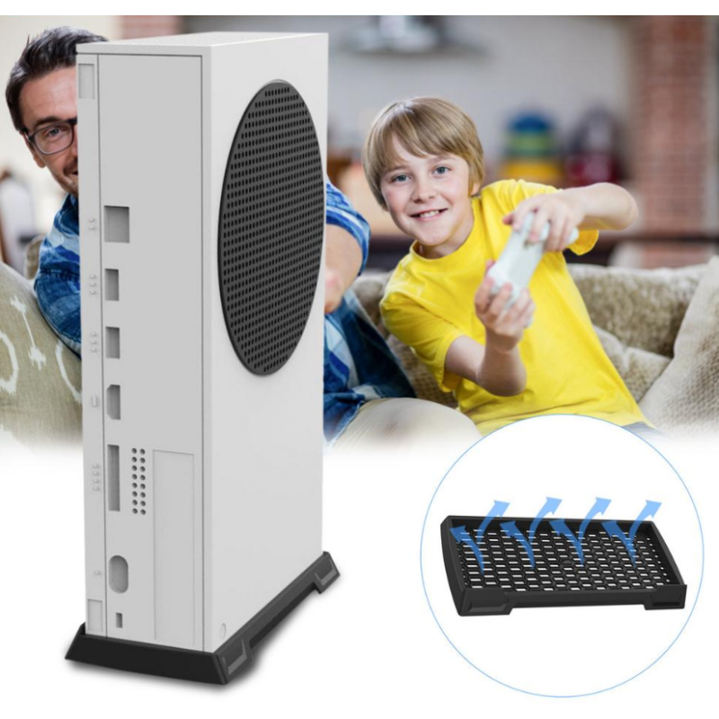 Вертикальна підставка KJH для Xbox Series S Black Вертикальна підставка KJH для Xbox Series S Black