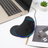 Провідна вертикальна миша з підсвічуванням Delux M618 Plus Blue Провідна вертикальна миша з підсвічуванням Delux M618 Plus Blue