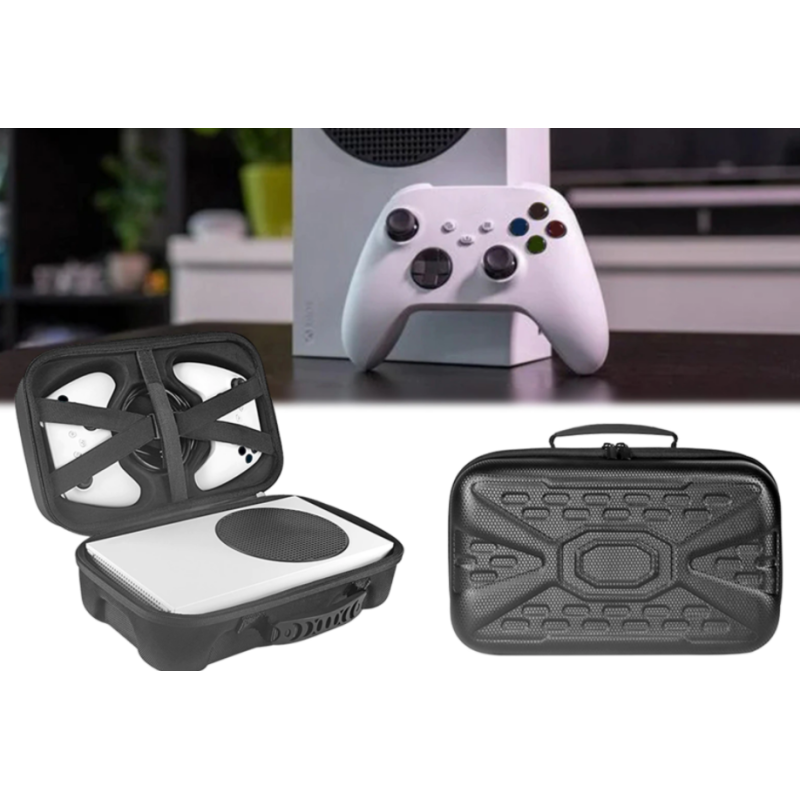 Travel кейс чохол для Xbox Series S, дорожня сумка для перевезення приставки та геймпадів Travel кейс чохол для Xbox Series S, дорожня сумка для перевезення приставки та геймпадів