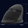 Бездротова безшумна вертикальна миша Delux M618 Mini DB / Бездротова безшумна вертикальна миша Delux M618 Mini DB /