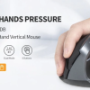 Бездротова безшумна вертикальна миша Delux M618 Mini DB / Бездротова безшумна вертикальна миша Delux M618 Mini DB /
