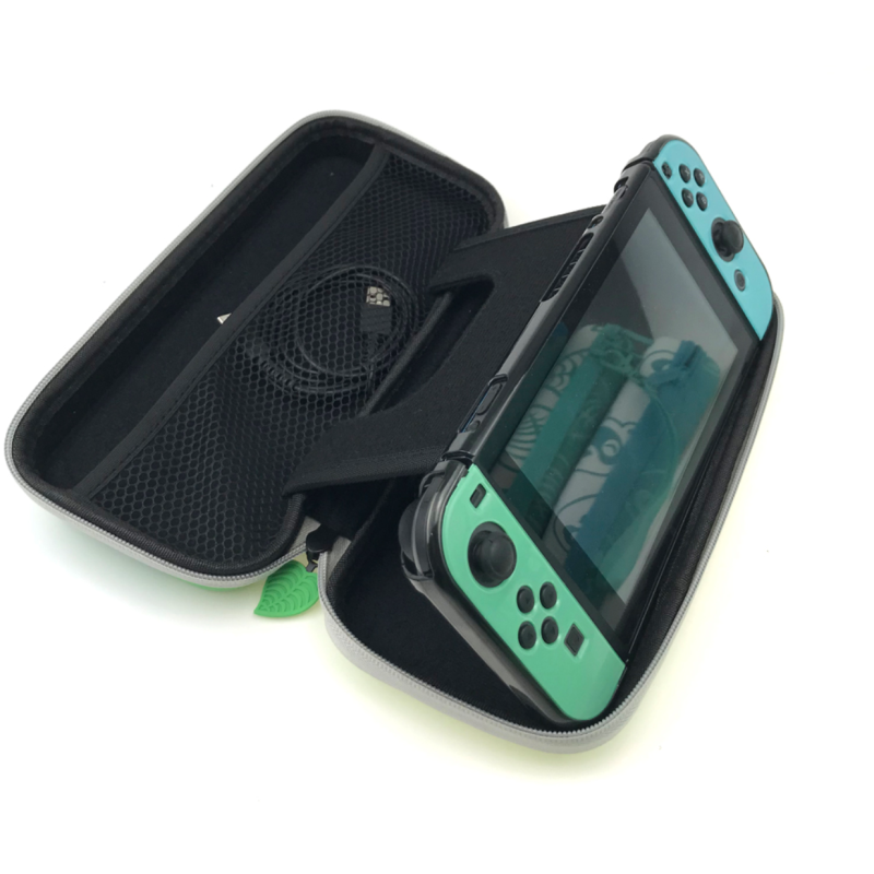 Комплект сумка чохол Deluxe Animal Crossing кейс для Nintendo Switch / OLED / + накладки на стіки Комплект сумка чохол Deluxe Animal Crossing кейс для Nintendo Switch / OLED / + накладки на стіки