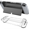 Суперкомплект Кейс + чохол + скло + 4 накладки для Nintendo Switch OLED Gray Суперкомплект Кейс + чохол + скло + 4 накладки для Nintendo Switch OLED Gray