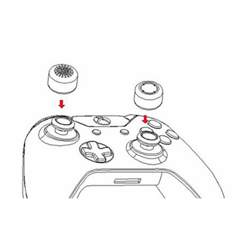 Комплект накладок на стіки для Xbox One / Series Комплект накладок на стіки для Xbox One / Series