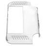 Силіконовий чохол KJH з ручками для Nintendo Switch OLED / Є скла White Силіконовий чохол KJH з ручками для Nintendo Switch OLED / Є скла White