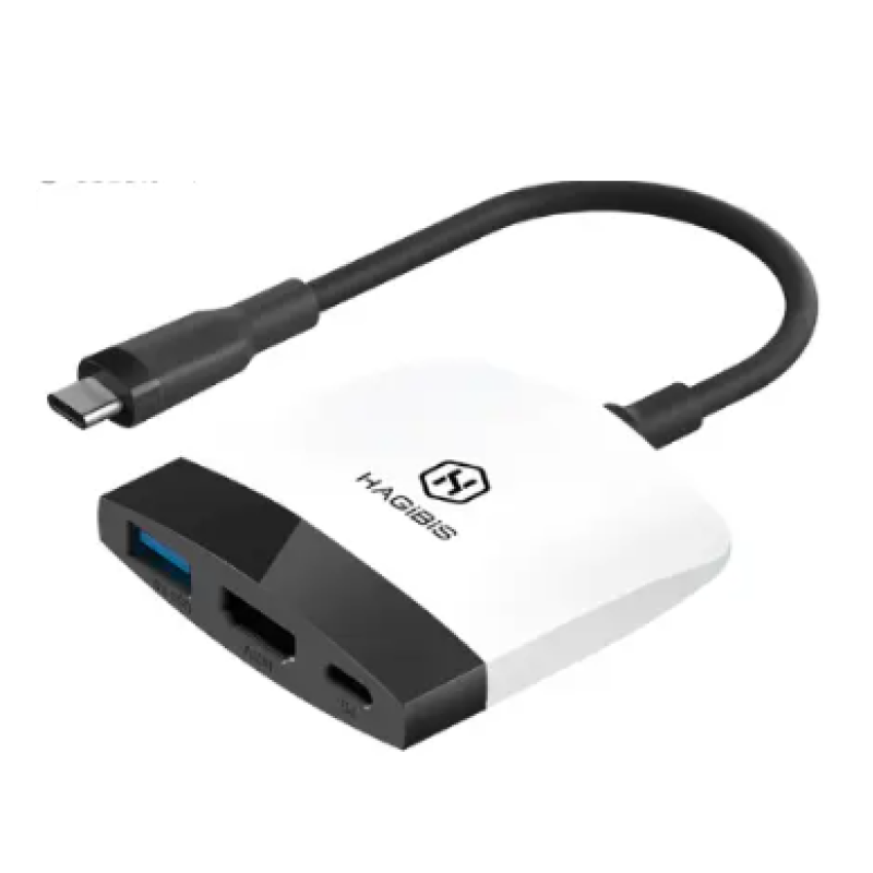 Type-C 3.1 — HDMI адаптер перехідник HAGIBIS USB Hub для Nintendo Switch / OLED Type-C 3.1 — HDMI адаптер перехідник HAGIBIS USB Hub для Nintendo Switch / OLED