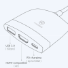 Type-C 3.1 — HDMI адаптер перехідник HAGIBIS USB Hub для Nintendo Switch / OLED / Black-Grey Type-C 3.1 — HDMI адаптер перехідник HAGIBIS USB Hub для Nintendo Switch / OLED / Black-Grey