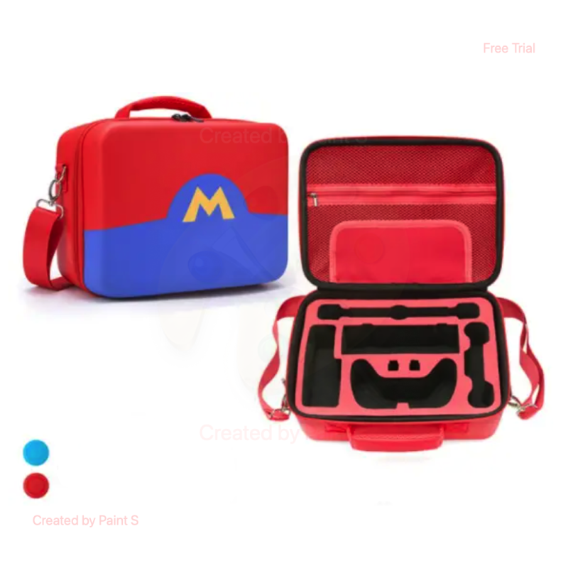 Travel кейс із малюнком для Nintendo Switch/OLED Mario Travel кейс із малюнком для Nintendo Switch/OLED Mario