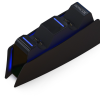 Зарядна док-станція з підсвіткою HONCAM для DualSense PS5 Чорний Зарядна док-станція з підсвіткою HONCAM для DualSense PS5 Чорний