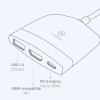 Type-C 3.1 — HDMI адаптер перехідник HAGIBIS USB Hub для Nintendo Switch / OLED White-Black Type-C 3.1 — HDMI адаптер перехідник HAGIBIS USB Hub для Nintendo Switch / OLED White-Black