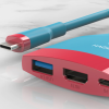 Type-C 3.1 — HDMI адаптер перехідник HAGIBIS USB Hub для Nintendo Switch / OLED White-Black Type-C 3.1 — HDMI адаптер перехідник HAGIBIS USB Hub для Nintendo Switch / OLED White-Black
