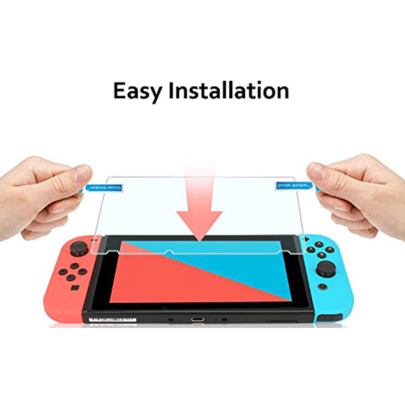 Загартоване захисне скло Ricoddaa для Nintendo Switch/ Є чохли Загартоване захисне скло Ricoddaa для Nintendo Switch/ Є чохли