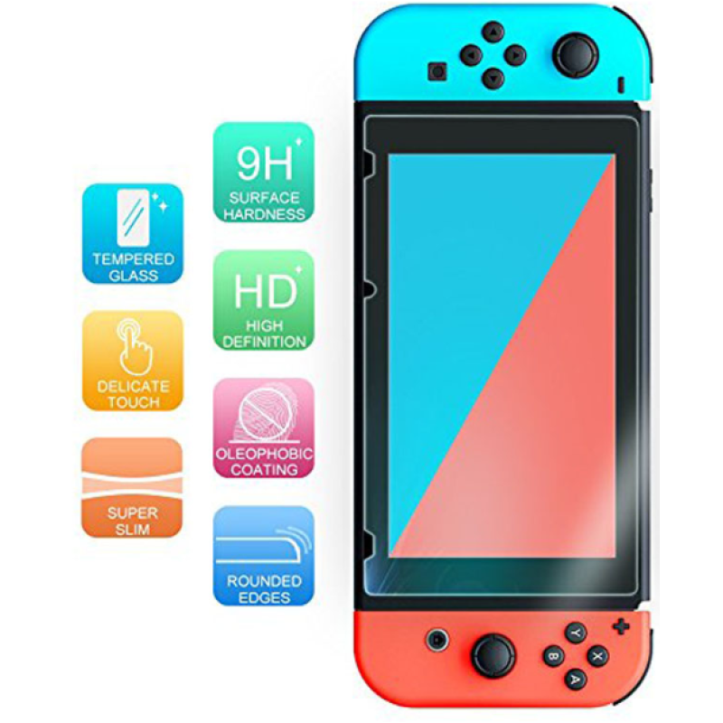 Загартоване захисне скло Ricoddaa для Nintendo Switch/ Є чохли Загартоване захисне скло Ricoddaa для Nintendo Switch/ Є чохли