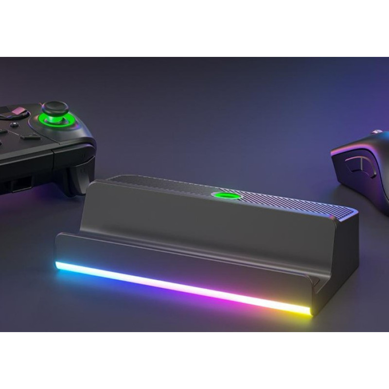 Док-станція з RGB AOLION 5 в 1 для Steam Deck, Oled Asus Rog All Legion GO LAN 4K 60Hz HDMI USB-C 100Вт Док-станція з RGB AOLION 5 в 1 для Steam Deck, Oled Asus Rog All Legion GO LAN 4K 60Hz HDMI USB-C 100Вт