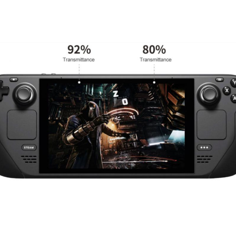 Загартоване захисне скло PGTECH для Steam Deck, OLED (BOX) Є чохли / Накладки на стики є Загартоване захисне скло PGTECH для Steam Deck, OLED (BOX) Є чохли / Накладки на стики є