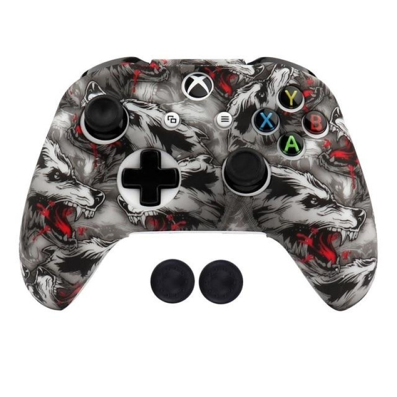 Силіконовий чохол Ralan для геймпада Xbox One/Wolf Силіконовий чохол Ralan для геймпада Xbox One/Wolf