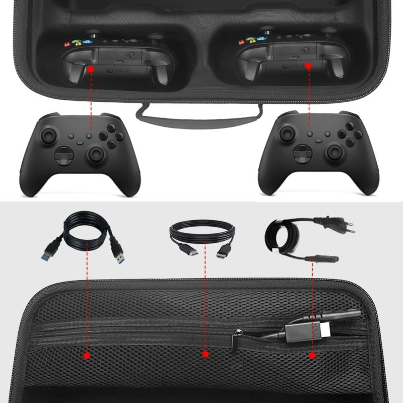 Захисний Travel кейс, сумка для траспортування, перенесення для Xbox Series X Захисний Travel кейс, сумка для траспортування, перенесення для Xbox Series X