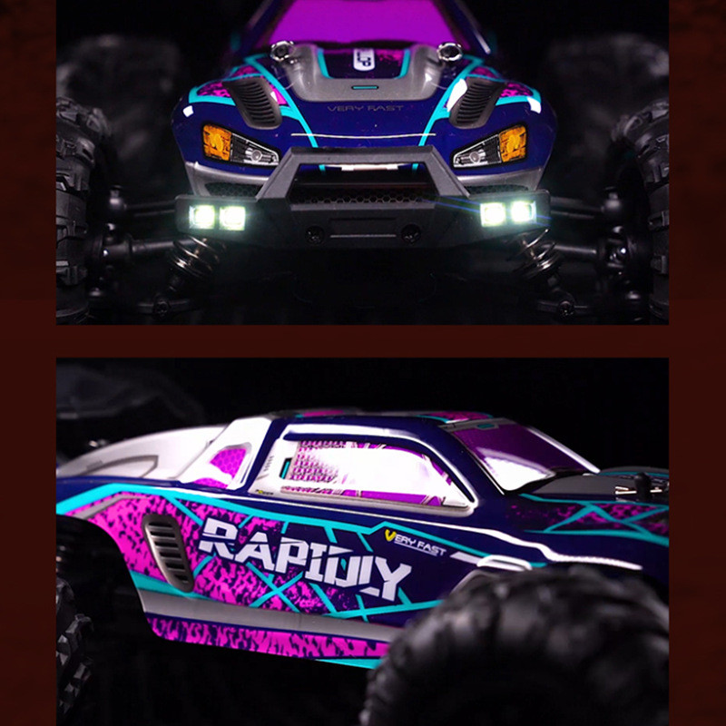 Позашляхова машинка на радіокеруванні RAPIDLY 4x4 SUCHIYU 1/16 RTR/Purple Позашляхова машинка на радіокеруванні RAPIDLY 4x4 SUCHIYU 1/16 RTR/Purple