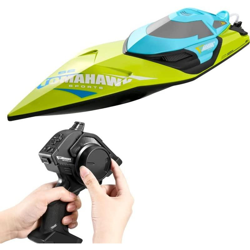 Швидкісний катер-кабель-дрін на радіокеруванні 4DRC TOMAHAWK 4D-S2 50 см 70 км/год/Green Швидкісний катер-кабель-дрін на радіокеруванні 4DRC TOMAHAWK 4D-S2 50 см 70 км/год/Green