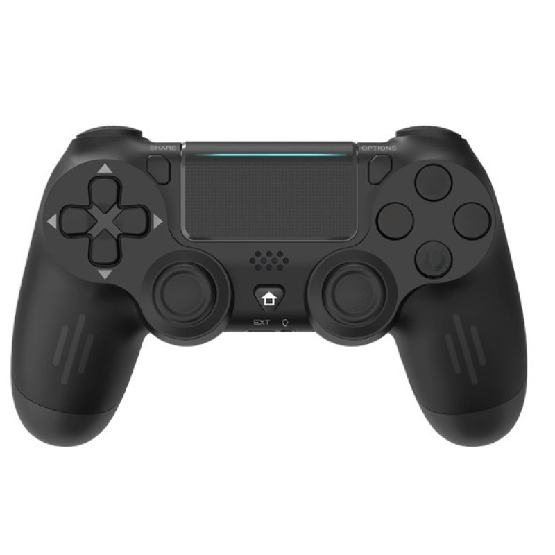 Бездротовий геймпад DATA FROG для PS4 / Slim / Pro / Windows / Apple / Android / Steam / Чорний