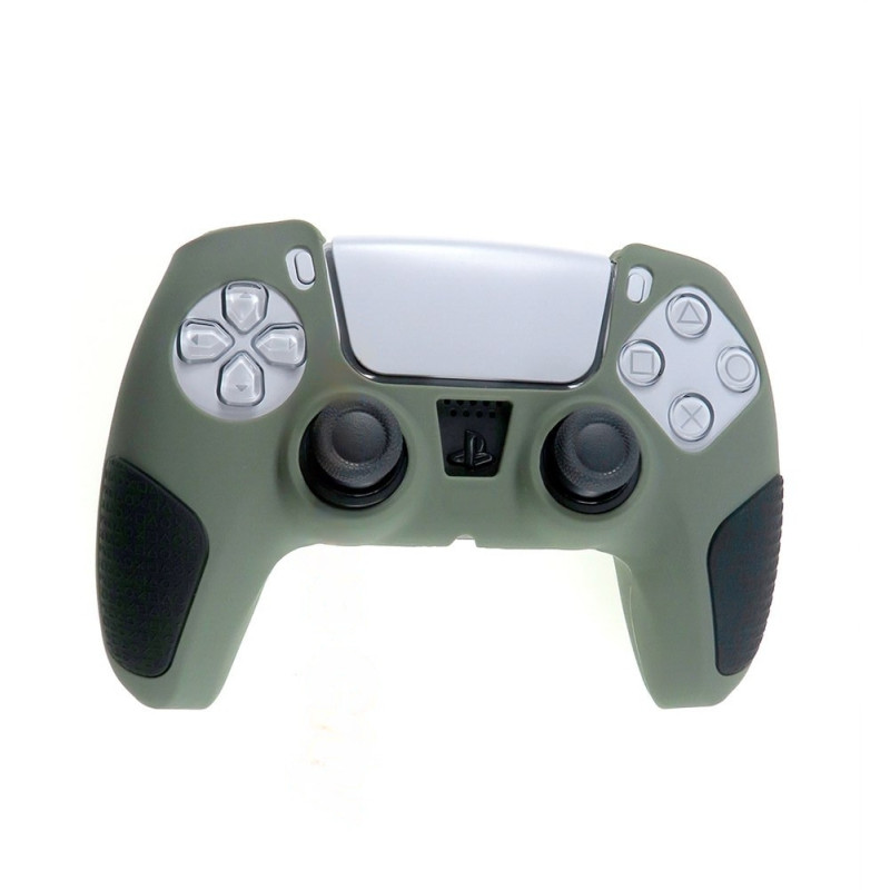 Захисний чохол зі щільного силікону Alloyseed для геймпадів PlayStation 5 / DualSense / PS5 / Хакі Захисний чохол зі щільного силікону Alloyseed для геймпадів PlayStation 5 / DualSense / PS5 / Хакі